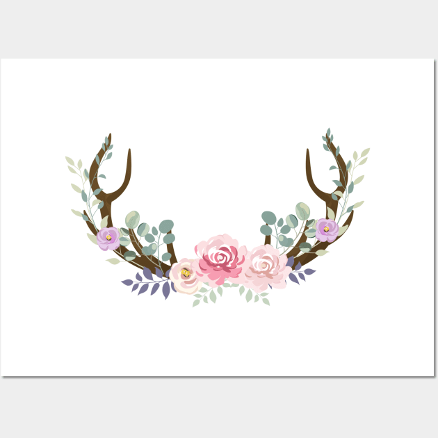 deer animal Wall Art by O2Graphic